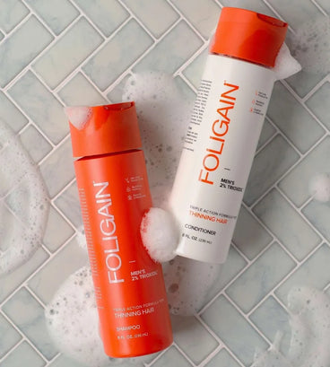 Foligain hair loss shampoo + conditioner men (236 ml) - Hair Growth Specialist