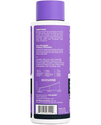 Foligain hair loss shampoo women (473 ml) - Hair Growth Specialist