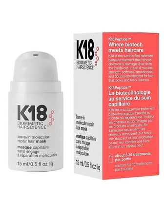 K18 repair leave-in mask (15 ml) - Hair Growth Specialist