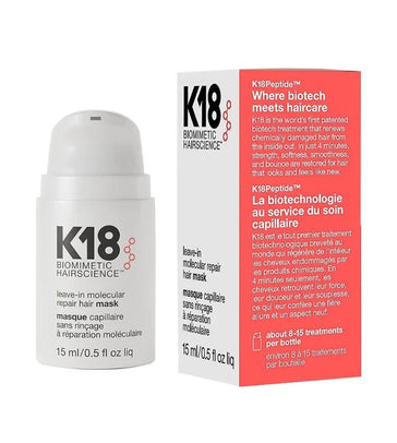 K18 repair leave-in mask (15 ml) - Hair Growth Specialist