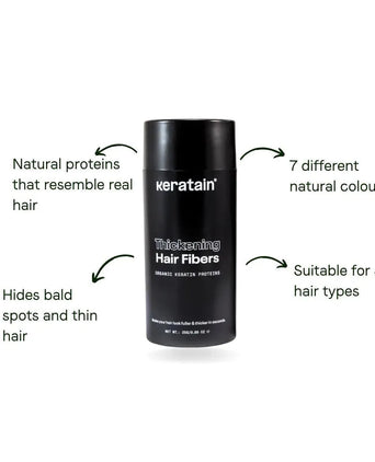 Keratain hair fibers (25 gr) - Hairgivers