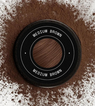 Fibras capilares Keratain - Castanho médio (25 gr) Keratain hair fibers – Medium brown (25 gr) - Hairgivers