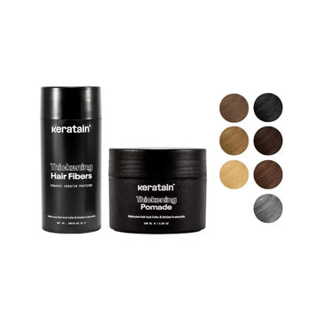 Keratain pomade + Keratain hair fibers - Hair Growth Specialist