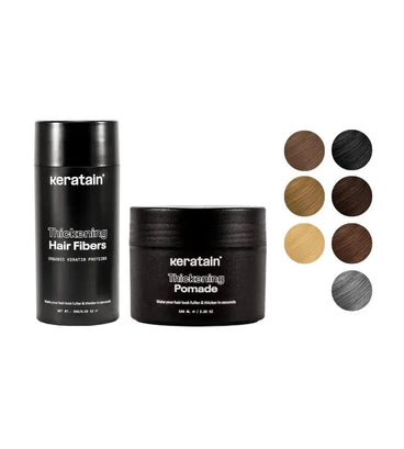 Keratain pomade + Keratain hair fibers - Hair Growth Specialist