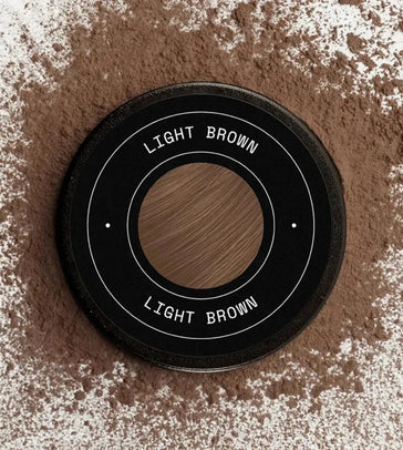 Pomada Keratain + Fibras capilares Keratain - Castanho claro (25 gr) Keratain pomade + Keratain hair fibers – Light brown (25 gr) - Hairgivers