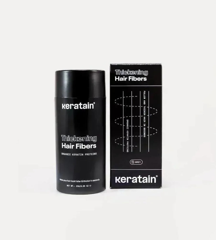 Keratain pomade + Keratain hair fibers – Light brown (25 gr) - Hairgivers