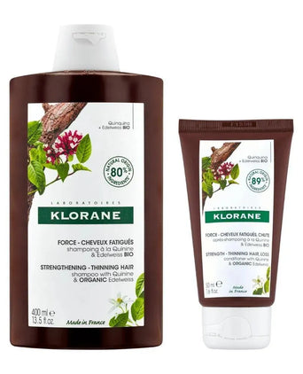 Klorane anti-hair loss shampoo + conditioner - Hairgivers
