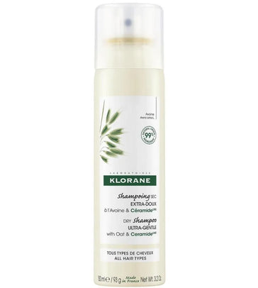 Klorane dry shampoo all hair types Oat (150 ml) - Hair Growth Specialist