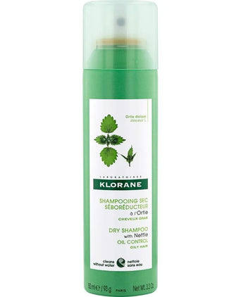 Klorane dry shampoo oily hair Nettle (150 ml) - Hair Growth Specialist
