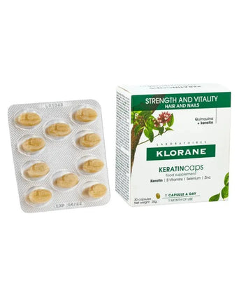 Klorane KeratinCaps (3 x 30 capsules) - Hairgivers