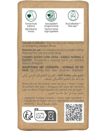 Klorane shampoo bar Citrus - oily hair (80 gr) - Hair Growth Specialist