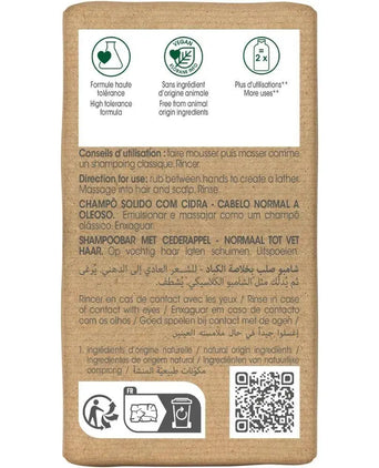 Klorane shampoo bar Citrus - oily hair (80 gr) - Hairgivers