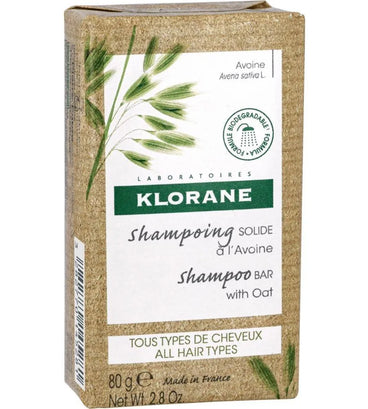Klorane shampoo bar Oat - normal hair (80 gr) - Hair Growth Specialist