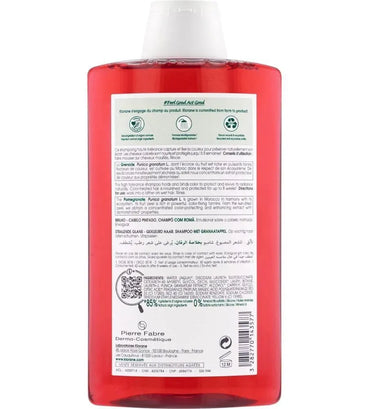 Klorane shampoo for coloured hair Pomegranate (400 ml) - Hairgivers