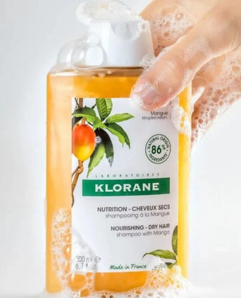 Klorane shampoo for dry hair Mango (400 ml) - Hair Growth Specialist