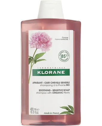 Klorane shampoo Peony - sensitive scalp (400 ml) - Hair Growth Specialist