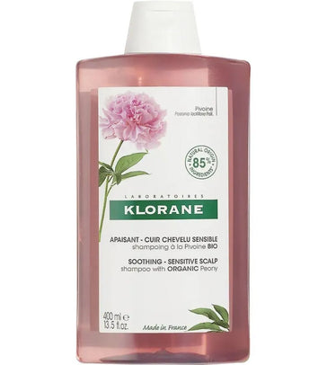 Klorane shampoo Peony - sensitive scalp (400 ml) - Hair Growth Specialist