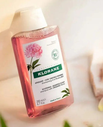 Klorane shampoo Peony - sensitive scalp (400 ml) - Hair Growth Specialist
