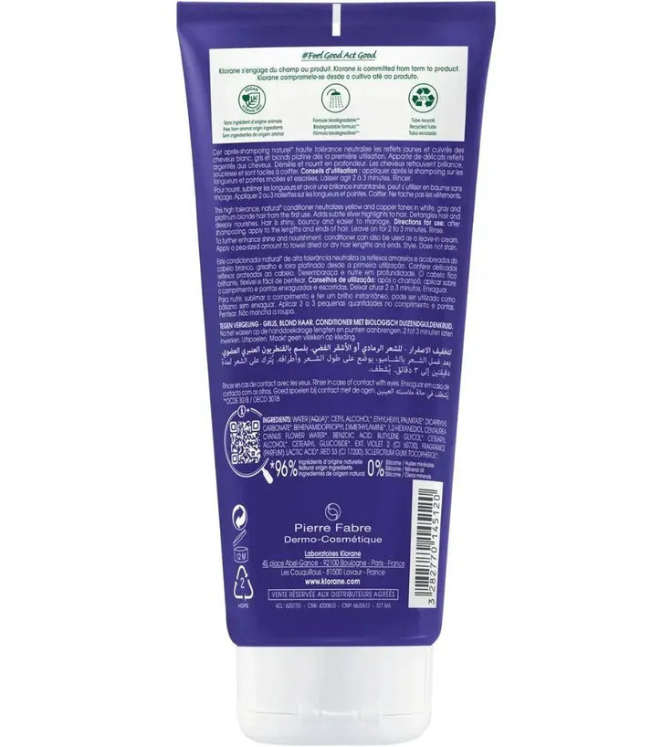 Klorane silver conditioner Centaury (200 ml) - Hairgivers
