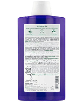 Klorane silver shampoo Centaury (400 ml) - Hairgivers