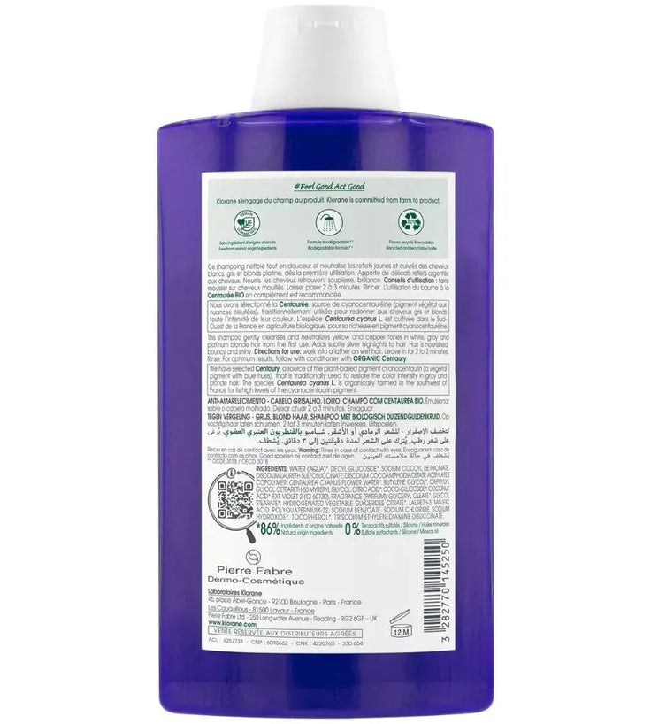 Klorane silver shampoo + conditioner - Hairgivers