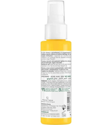 Klorane spray para mechas rubias Manzanilla (100 ml) Klorane spray for blonde highlights Chamomile (100 ml) - Hairgivers