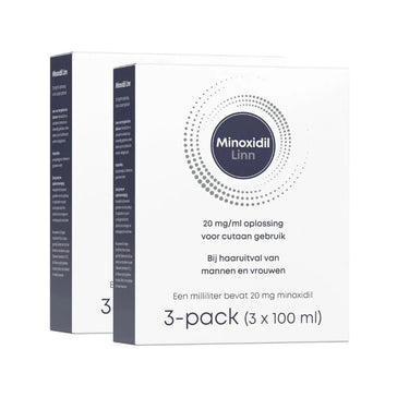 Linn Minoxidil 2% spray 6-pack (6x100 ml) - Hairgivers