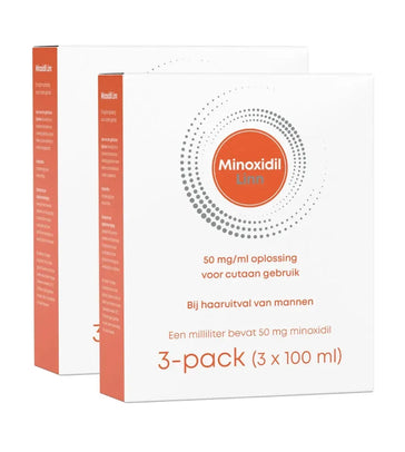 Linn Minoxidil 5% spray 6-pack (6x100 ml) - Hair Growth Specialist