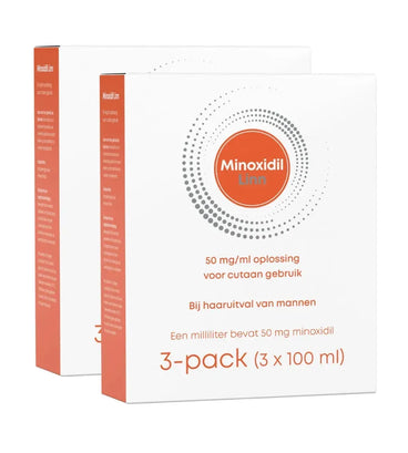 Linn Minoxidil 5% spray 6-pack (6x100 ml) - Hair Growth Specialist