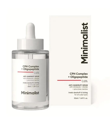 Minimalist CPH Complex + Oligopeptide 0,8 % serum mod skæl i hovedbunden Minimalist CPH Complex + Oligopeptide 0.8% anti-dandruff scalp serum - Hairgivers
