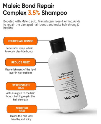 Minimalist Maleic Bond Repair Complex 3.5% repair shampoo - Hair Growth Specialist
