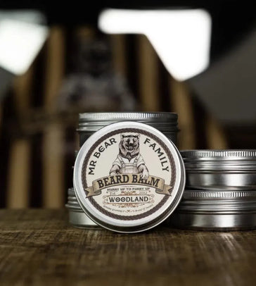 Mr. Bear Family skjeggbalsam - Woodland (60 ml) Mr. Bear Family beard balm - Woodland (60 ml) - Hairgivers