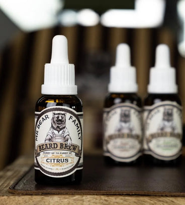 Mr. Bear Family beard oil - Citrus (30 ml) - Hair Growth Specialist