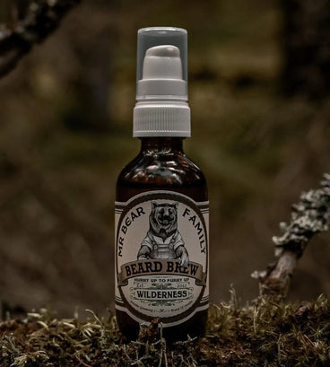 Mr. Bear Family beard oil - Wilderness (60 ml) - Hair Growth Specialist