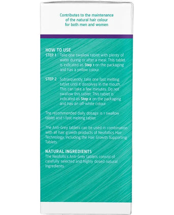Neofollics anti-grey hair tablets (3-pack) - Hair Growth Specialist