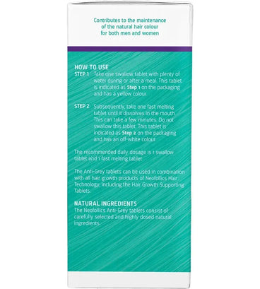 Neofollics anti-grey hair tablets (3-pack) - Hair Growth Specialist