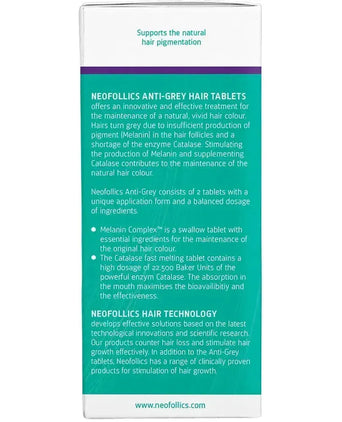 Neofollics anti-grey hair tablets (3-pack) - Hairgivers