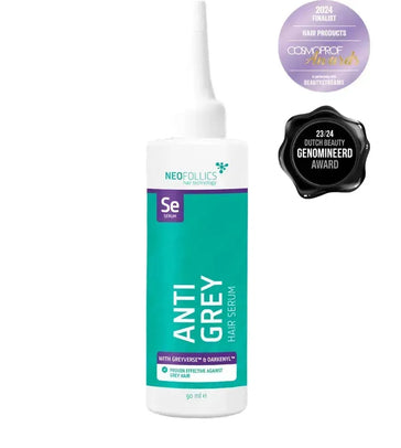 Neofollics Anti Grey Serum + tabletter Neofollics anti-grey serum + tablets combination pack - Hairgivers
