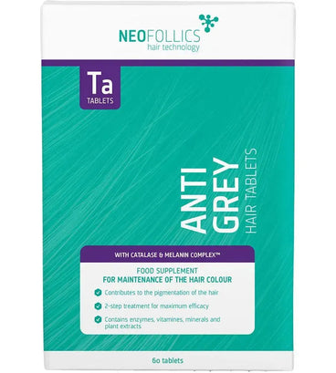 Neofollics anti-grey serum + tablets combination pack - Hairgivers