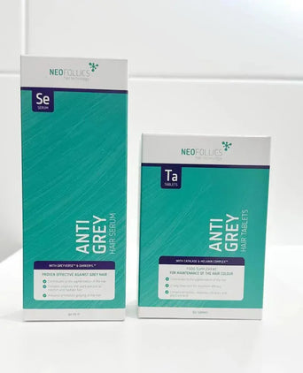Neofollics anti-grey serum + tablets combination pack - Hairgivers