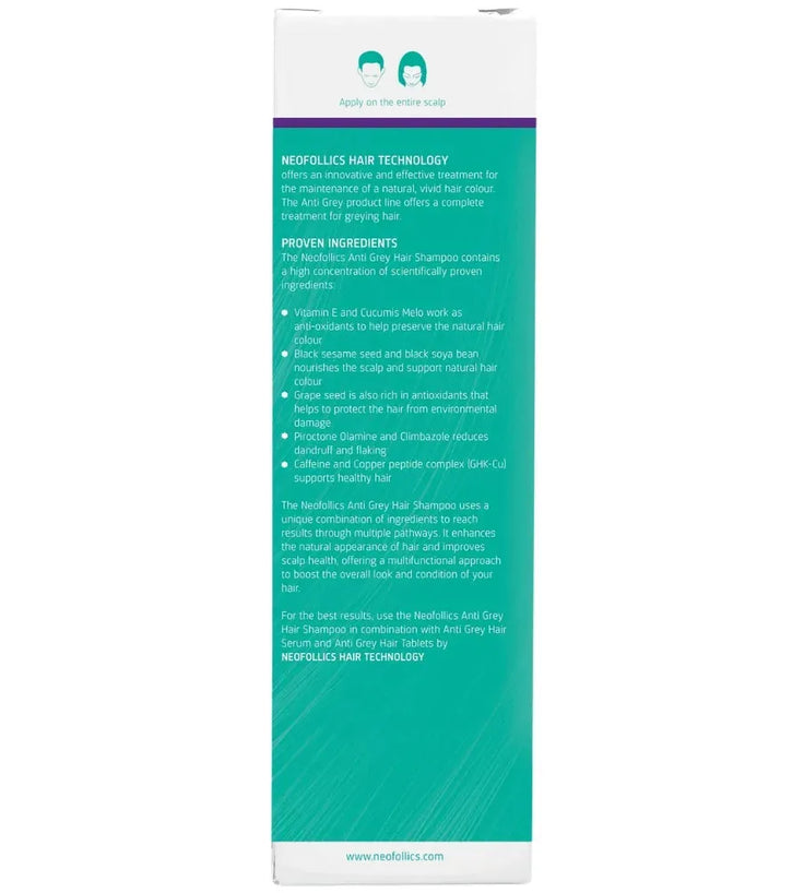 Neofollics anti-grey shampoo - Hairgivers