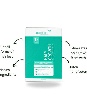 Neofollics hair growth tablets 3-pack - Hair Growth Specialist