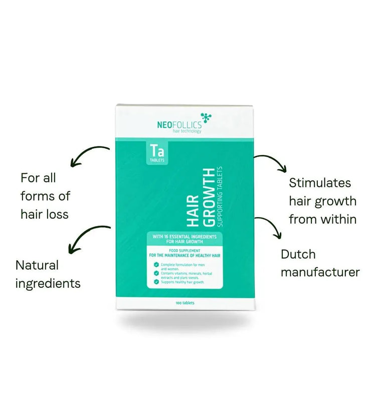 Neofollics hair growth tablets 3-pack - Hairgivers