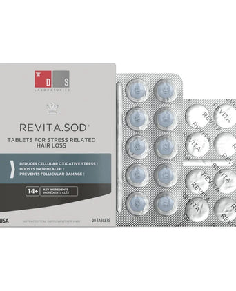 Revita.SOD tablets for stress-induced hair loss (3 months) - Hair Growth Specialist