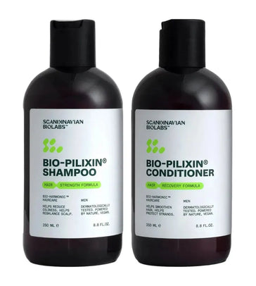 Scandinavian Biolabs Bio-Pilixin shampoo + conditioner men (250 ml) Scandinavian Biolabs Bio-Pilixin shampoo + conditioner men (250 ml) - Hairgivers