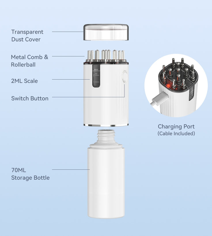 Aplicador de suero eléctrico