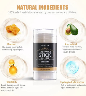 Shakebar Hair wax stick - Hair Growth Specialist
