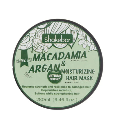 Shakebar Macadamia & Argan Oil moisturizing hair mask - Hair Growth Specialist
