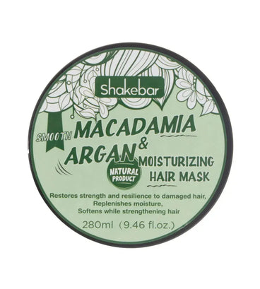 Shakebar Macadamia & Argan Oil moisturizing hair mask - Hairgivers