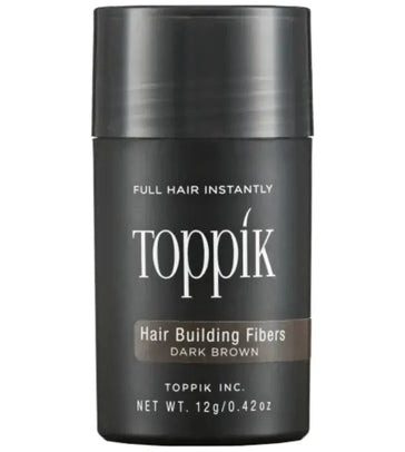 Toppik hårfibre - Mørkebrun (12 gr) Toppik hair fibers - Dark brown (12 gr) - Hairgivers